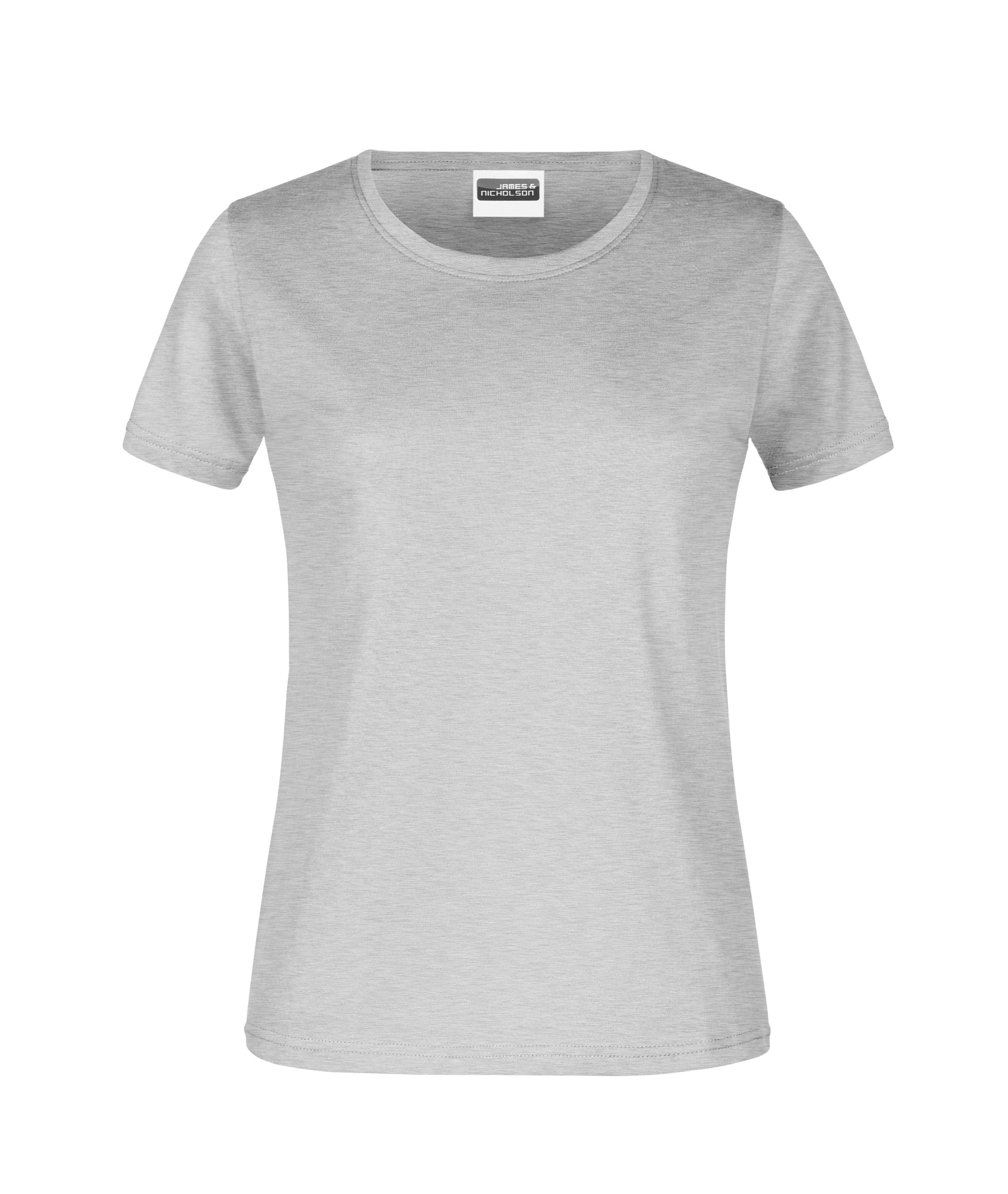 T-Shirt Lady heather grey 180 gr - Bestens Beworben