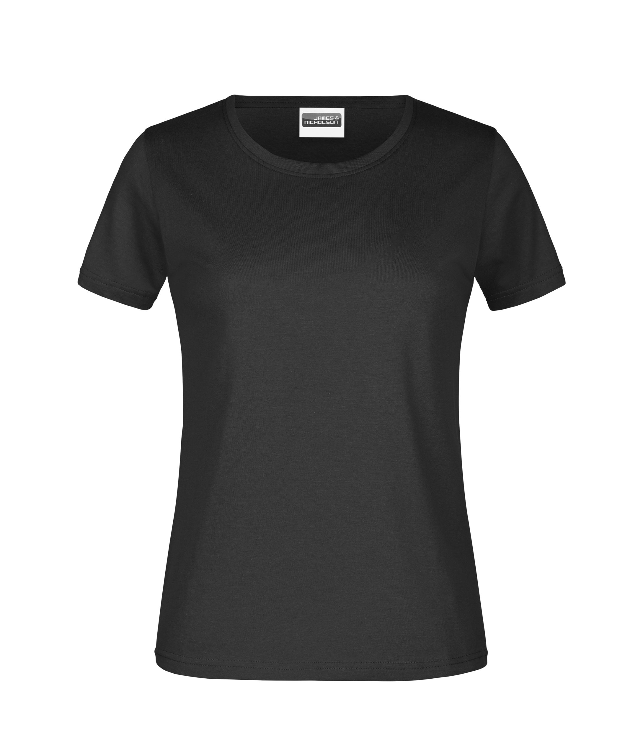 T-Shirt Lady schwarz 180 gr - Bestens Beworben